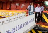 Visita alcaldesa  buque de Salvamento Marítimo Clara Campoamor