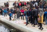 Homenaje a los fallecidos durante el 2016 en el éxodo migratorio del Mediterráneo
