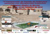 Cartel campeonato de Espa�a de P�del para Personas con Discapacidad Intelectual