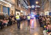 Agentes de la polic�a local durante el Desfile de Carnaval 2018