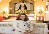 Ana Belén Castejón madrina de la Cofradía Virgen del Calvario- Santuario