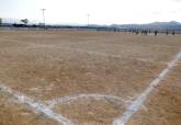 Campo de f�tbol de La Aljorra, donde se va a instalar c�spced artificial