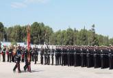 Jura de bandera de militares y civiles en la Escuela de Infanter�a de Marina