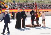 Jura de bandera de militares y civiles en la Escuela de Infanter�a de Marina