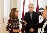 Reuni�n de la alcaldesa con el Pl�sticos Romero Cartagena