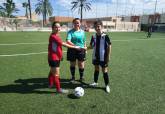 Jornada 18 liga comarcal de fútbol y homenaje Día de la Mujer