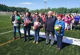 Jornada 18 liga comarcal de fútbol y homenaje Día de la Mujer