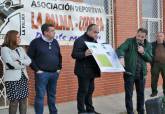 Visita de la alcaldesa al campo de ftbol de La Palma. Imagen de archivo