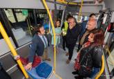 Presentacin de los nuevos autobuses ms accesibles