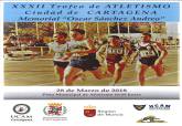 Cartel Trofeo de Atletismo Ciudad de Cartagena