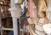 Hornacinas restauradas de los Cuatro Santos cartageneros