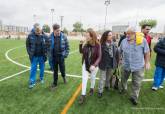 Inauguracin campo csped artificial en instalaciones deportivas Jos Mara Lapuerta