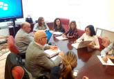 Reunin de la alcaldesa con los portavoces para presentar y explicar el proyecto de presupuestos para 2018