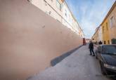 Remodelaci�n del muro y escaleras de las calles Recoletos y Sagrada Familia de San Ant�n