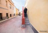 Remodelaci�n del muro y escaleras de las calles Recoletos y Sagrada Familia de San Ant�n