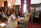 Exposición banderas de España en el Museo Militar