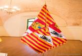 Exposición banderas de España en el Museo Militar