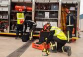 Los Bomberos ultiman la preparacin del simulacro de terremoto de la UME