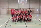Equipo preinfantil de la Escuela de Baloncesto Salesianos