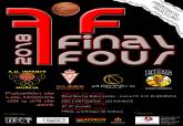 Cartel de la Final a 4 organizada por la Escuela de Baloncesto de Salesianos