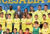 Visita de la alcaldes a la escuelas deportivas Javi Mat�a del Pabell�n