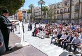 Recreacin de la inauguracin de la estatua de Isidoro Miquez en la Plaza San Francisco