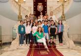 Visita del colegio San Fulgencio de Pozo Estrecho al Palacio Consistorial