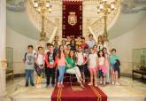 Visita del colegio San Fulgencio de Pozo Estrecho al Palacio Consistorial
