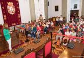 Visita del colegio San Fulgencio de Pozo Estrecho al Palacio Consistorial