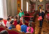 Visita del colegio San Fulgencio de Pozo Estrecho al Palacio Consistorial