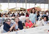 Comida mujeres galileas. Fiestas de Primavera del 'Campo, Msica y Flores' de Pozo Estrecho