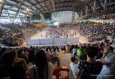 Pantalla gigante - Palacio de Deportes, partido Cartagena Majadahonda