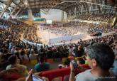Pantalla gigante - Palacio de Deportes, partido Cartagena Majadahonda