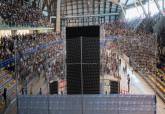 Pantalla gigante - Palacio de Deportes, partido Cartagena Majadahonda