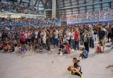 Pantalla gigante - Palacio de Deportes, partido Cartagena Majadahonda