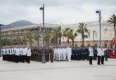 Arriado solemne de Bandera durante el Da de las Fuerzas Armadas