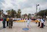 Arriado solemne de Bandera durante el Da de las Fuerzas Armadas