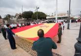 Arriado solemne de Bandera durante el Da de las Fuerzas Armadas