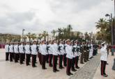 Arriado solemne de Bandera durante el Da de las Fuerzas Armadas