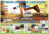 Cartel IV Cross Campo de Cartagena La Palma