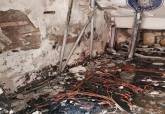 Incendio en el cuadro elctrico de una vivienda en Los Dolores