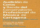 AUDICIÓN de coros y banda del Conservatorio en el Museo Arqueológico Enrique Escudero