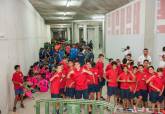 Clausura de la Liga Comarcal de Ftbol Base en el Palacio de Deportes