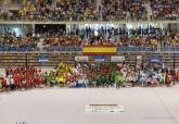 Clausura de la Liga Comarcal de Ftbol Base en el Palacio de Deportes