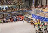 Clausura de la Liga Comarcal de Ftbol Base en el Palacio de Deportes