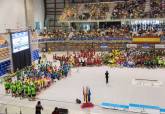 Clausura de la Liga Comarcal de Ftbol Base en el Palacio de Deportes