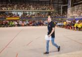 Clausura de la Liga Comarcal de Ftbol Base en el Palacio de Deportes