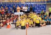 Clausura de la Liga Comarcal de Ftbol Base en el Palacio de Deportes