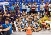 Clausura de la Liga Comarcal de Ftbol Base en el Palacio de Deportes