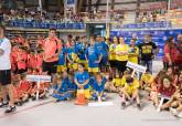 Clausura de la Liga Comarcal de Ftbol Base en el Palacio de Deportes